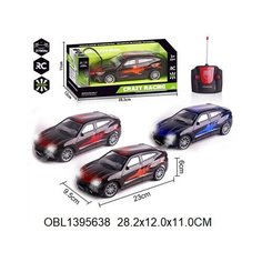 Машинка "Внедорожник" р/у со световым эффектом, 28см "Импортные товары"(игрушки)