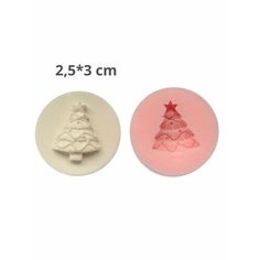 Молд для рукоделия 1144 елка новый год Hobby Page