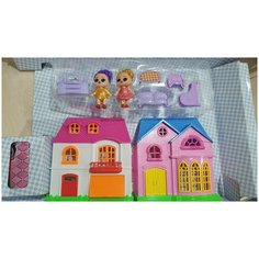 Домик для кукол с куклами КНР