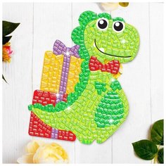 Мозаика стикерная форменная "Динозавр" Школа талантов