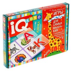 Айрис-пресс Лото для малышей «Азбука. Подбери букву» / Куликова Е. Н.