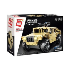 Конструктор Qman Model Power 54004 Джип, 413 дет.