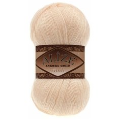 Пряжа Alize Angora Gold Simli (Ангора Голд Сим) 681 персиковый 20% шерсть, 5% металлик, 75% акрил 100г 500м 2шт