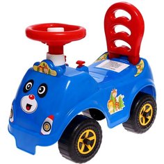 Машина-каталка Cool Riders «Сафари», с клаксоном, цвет синий Guclu