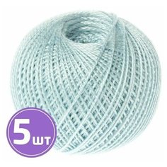 Пряжа ПНК им. Кирова Ирис (2602), бледно-голубой, 5 шт. по 25 г