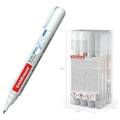 Ручка-корректор ErichKrause Arctic White, 5 мл, с металлическим наконечником, специальная помповая система подкачки жидкости, 1 шт.