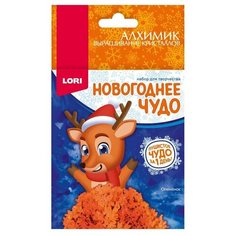 Набор для творчества Новогоднее чудо. Выращивания кристаллов. Фигурки "Олененок" LORI