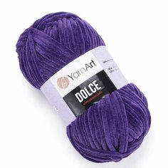 Пряжа YARNART Dolce (YarnArt), фиолетовый - 792, 100% микрополиэстер, 5 мотков, 100 г, 120 м.
