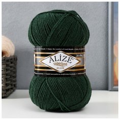 ALIZE Пряжа "Superlana Klasik" 25% шерсть, 75% акрил 280м/100гр (469)