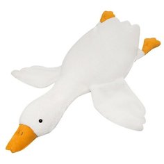 Мягкая игрушка Maxitoys Гусь, 50 см, белый