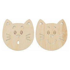 Подставка под горячее Mr. Carving "Кошачьи мордочки", 2 шт.