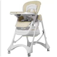 Стульчик для кормления Caramel CRL-9501/3, Cream Beige (Бежевый) ПА нет бренда