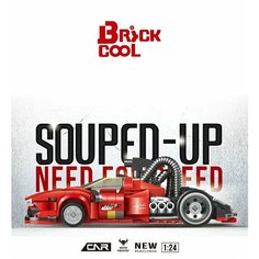 Машинка лего конструктор KC03, модель в масштабе 1:24 Нет бренда