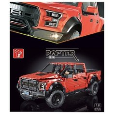 Конструктор Автомобиль джип раптор красный 3249 деталей T5014 Lolishop