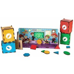 Сортеры WoodLand Toys Сортер «Комодик. Геометрия»