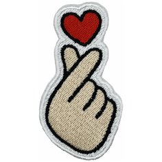 Нашивка (шеврон, патч) Респект термоаппликация на термоплёнке 40х75 мм Tixxi Studio