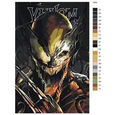 Картина по номерам T654 "Веном" 40х60 Brushes Paints