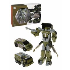 Робот-машина 2в1, в комплекте предметы 3шт. Наша Игрушка 200592991