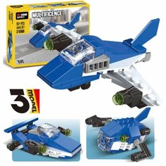 Конструктор DeCool "Техника 3 модели в 1" Multificence Technic 63 дет. Jisi Bricks (Decool)