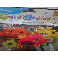 Погремушка Набор 3шт Bell series Jile Toys