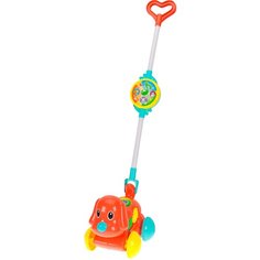 Каталка на палочке "собачка" Рыжий кот