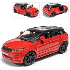 Машина Range Rover Evoque, инерционная, красный, Технопарк, 12 см