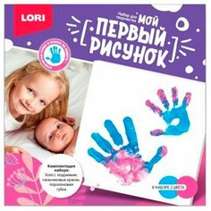 Мой первый рисунок LORI Это мы, 20х20 см, 2 цвета, в коробке (Мпр-003)