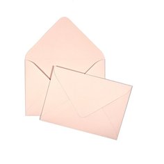 Конверты С6 для приглашений и открыток (упаковка 10 шт), розовый персик Конверт.про