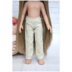 Одежда для кукол 32-35см Paola Reina, Vidal Rojas, Berjuan и др, джинсовые брюки, бежевые Favoridolls