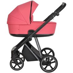 Коляска Roan Sol 2в1 Luxury Viva Magenta/Nikiel/ручка черный