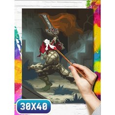 Картина по номерам на холсте игры world of warcraft dragonflight - 12108 30х40