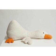 Мягкая игрушка Мякиши Гусь, 37 см