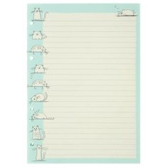 Сменный блок для тетрадей на кольцах А5, 50 листов линейка "Довольные коты", тонированный, 70 г/м2./В упаковке шт: 1 Альт