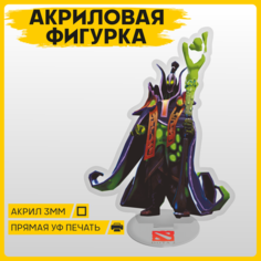 Фигурка из акрила статуэтка игра Дота 2 Dota 2 Rubick 15х14см 1-я Наклейка