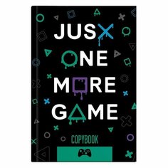 Тетрадь общая 96л, А5 Феникс+ Кибер Мир (клетка, на сшивке, обложка с рисунком, глянцевая ламинация)