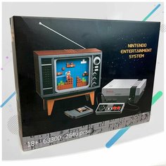 Конструктор Развлекательная приставка система Нинтэнд 63300 / Super Maro 2646 деталей / Развивающий конструктор для мальчиков и девочек Dem Kinstor