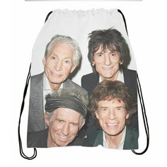 Сумка-мешок для обуви The Rolling Stones, Роллинг Стоунз №5 Migom