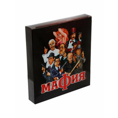 Игра настольная " Мафия " в наборе: 14 карточек, правила игры, картонная упаковка 13,5*15*2см, от 8 лет Kwelt