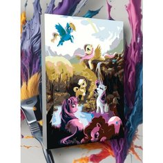 Картина по номерам Пони My Little Pony Круто красим