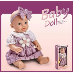 Кукла - пупс BABY DOLL в коробке для девочек, дочки-матери, кукла ребенок 40 см , W16T-05A Китай