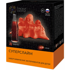 Трюки Науки Z123 Набор химических эскпериментов для детей "Суперслайм" кола 133*107*87 мм / 130 г.