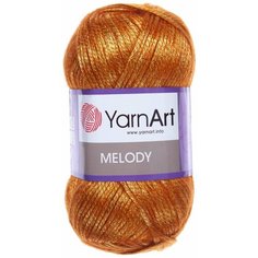 Пряжа Yarnart Melody золотистый (892), 9%шерсть/21%акрил/70%полиамид, 230м, 100г, 3шт