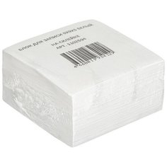 Блок для записей на склейке 9х9х5 белый блок Noname