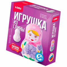 Набор для изготовления игрушки из глины Lori "Матрешка"