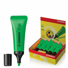 Текстовыделитель STABILO "Neon", зеленый, линия 2-5 мм, 72/33, 150912