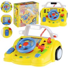 Развивающая музыкальная игрушка для малышей / Музыкальный детский руль (338973) Нет бренда