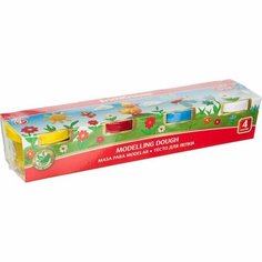 Тесто для лепки ArtBerry с Алоэ Вера 4 баночки в наборе х 35г (рукав) 58621 Erich Krause