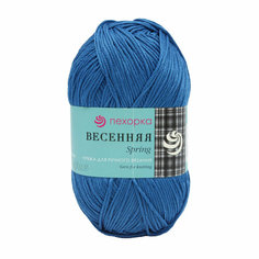 Пряжа 5 шт Пехорка "Весенняя" Джинсовый (255)