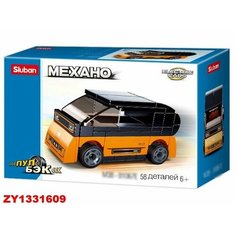 Конструктор Механо 38-1067E Машина 58 дет. Нет бренда