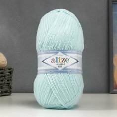 3шт, Пряжа "Lanagold 800" 49% шерсть, 51% акрил 730м/100гр (522) Alize